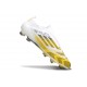 adidas F50 Elite Laceless FG Scarpe Bianco Giallo