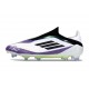 adidas F50 Elite Laceless FG X Messi Ftwr Bianco Nero Core Unity Viola