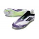 adidas F50 Elite Laceless FG X Messi Ftwr Bianco Nero Core Unity Viola
