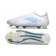 adidas F50 Elite Laceless FG Scarpe Bianco Perla Metallico