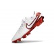 Nike Tiempo Legend X Elite FG Bianco Cremisi Vivace