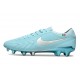 Nike Tiempo Legend X Elite FG Niebieski Srebro