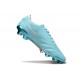 Nike Tiempo Legend X Elite FG Niebieski Srebro