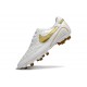 Nike Tiempo Legend X Elite FG R10 Biały Złoty