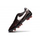 Nike Tiempo Legend X Elite FG R10 Czarny Biały Czerwony