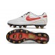 Nike Tiempo Legend X Elite FG R10 Biały Czerwony