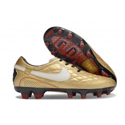 Nike Tiempo Legend X Elite FG R10 Złoto Biały