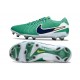 Nike Tiempo Legend X Elite FG Zielony Czarny Biały
