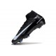 Nike Air Zoom Mercurial Superfly 10 Elite FG Nero Blu Ghiaccio