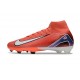 Nike Air Zoom Mercurial Superfly 10 Elite FG Rosso Bianco Nero