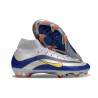 Nike Air Zoom Mercurial Superfly 10 Elite FG Argento Blu Giallo
