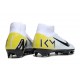 Nike Air Zoom Mercurial Superfly 10 Elite FG Bianco Nero Giallo