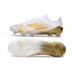 Scarpa Calcio Adidas F50 Elite Fg Uomo Bianco Oro Met