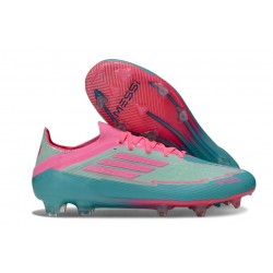 Adidas F50 Elite Fg X Messi Flash Acqua Rosa Lucido Ciano Lucido