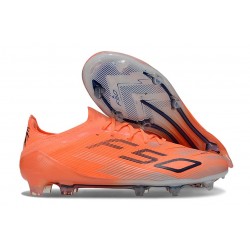 Scarpa Calcio Adidas F50 Elite Fg Uomo Arancio Nero