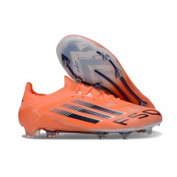 Scarpa Calcio Adidas F50 Elite Fg Uomo Arancione Nero