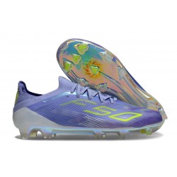 Scarpa Adidas F50 Elite Fg Uomo Viola Tone Limone Lucido Viola Rush