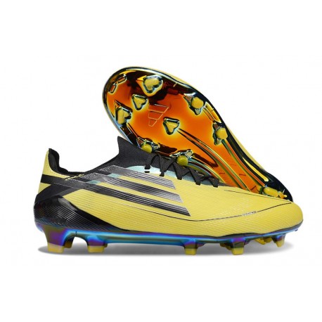 Scarpa Calcio Adidas F50 Elite Fg Uomo Gul Svart