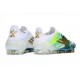 Scarpa Calcio Adidas F50 Elite Fg Uomo Bianco Verde Oro