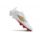 Scarpa Calcio Adidas F50 Elite Fg Uomo Bianco Rosso Oro