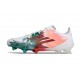 Scarpa Calcio Adidas F50 Elite Fg Uomo Bianco Rosa Rosso Verde