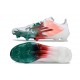 Scarpa Calcio Adidas F50 Elite Fg Uomo Bianco Rosa Rosso Verde
