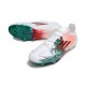 Scarpa Calcio Adidas F50 Elite Fg Uomo Bianco Rosa Rosso Verde