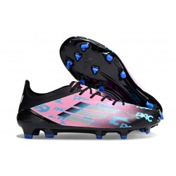 Scarpa Calcio Adidas F50 Elite Fg Uomo Nero Rosa Blu