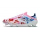 Scarpa Calcio Adidas F50 Elite Fg Uomo Bianco Rosa Rosso Blu
