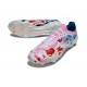 Scarpa Calcio Adidas F50 Elite Fg Uomo Bianco Rosa Rosso Blu