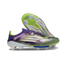 Scarpa da Calcio adidas F50+ FG Viola Rush Limone Lucido