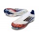 Adidas F50 Elite Senza Lacci X Son Fg Bianco Nero Rosso Acceso