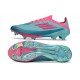 Scarpa adidas F50+ FG X Messi Flash Acqua Rosa Lucido Ciano Lucido