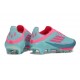 Scarpa adidas F50+ FG X Messi Flash Acqua Rosa Lucido Ciano Lucido