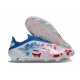 adidas F50 Elite Laceless FG Scarpe Bianco Rosso Blu
