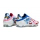 adidas F50 Elite Laceless FG Scarpe Bianco Rosso Blu