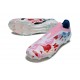 adidas F50 Elite Laceless FG Scarpe Bianco Rosso Blu