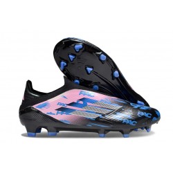 adidas F50 Elite Laceless FG Scarpe Nero Rosa Blu