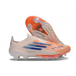 Scarpa da Calcio Uomo adidas F50+ Elite LL FG Arancio Blu