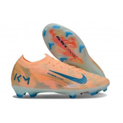 Nike Zoom Mercurial Vapor 16 Elite FG Kylian Mbappe Arancione Blu