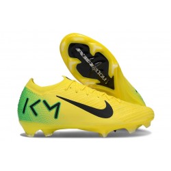 Nike Zoom Mercurial Vapor 16 Elite FG Kylian Mbappe Giallo Nero Verde
