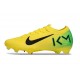 Nike Zoom Mercurial Vapor 16 Elite FG Kylian Mbappe Giallo Nero Verde