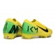 Nike Zoom Mercurial Vapor 16 Elite FG Kylian Mbappe Giallo Nero Verde