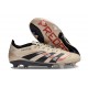 adidas Predator 2025 Elite FG Platin Met Nero Aurora Rosso