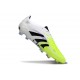 adidas Predator 2025 Elite FG Ftwr Bianco Nero Core Limone Lucido
