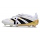 adidas Predator Elite Tongue FG Ftwr Bianco Nero Oro Met