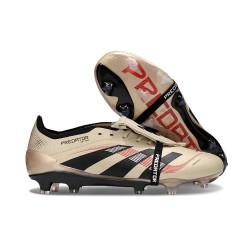 adidas Predator Elite Tongue FG Platin Met Nero Aurora Rosso