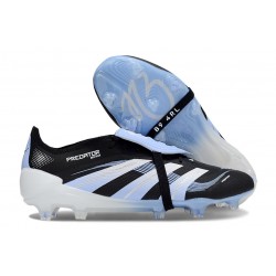 adidas Predator Elite Tongue FG Nero Bianco Blu