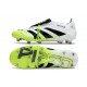 adidas Predator Elite Tongue FG Ftwr Bianco Nero Core Limone Lucido
