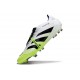 adidas Predator Elite Tongue FG Ftwr Bianco Nero Core Limone Lucido